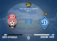 «Зоря» - «Динамо» 0:0. Незмінна нічия