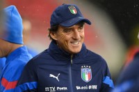 Манчіні вийшов на третє місце за перемогами зі збірною Італії