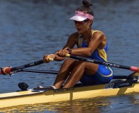 Зрада дня: чемпіонка України з веслування погрожує «Дніпру» російськими ракетними ударами
