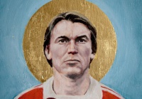 Швейцарський художник написав ікону Блохіна