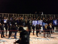 Фанати «Динамо» залишилися на стадіоні в Охтирці