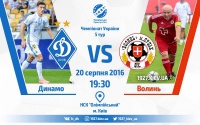 «Динамо» - «Волинь»: останні новини перед грою