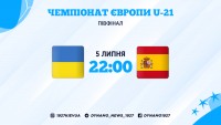 Україна – Іспанія: хто, коли та де покаже онлайн півфінал молодіжного Євро-2023