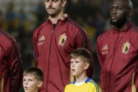 Діти Реброва супроводжували зірок збірної Бельгії