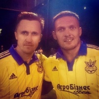 Олександр Усик зіграв за ветеранську збірну України