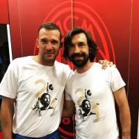 Шевченко пожелал Пирло удачи на посту главного тренера «Ювентуса»