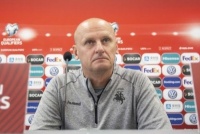 Післяматчева прес-конференція тренера збірної Литви