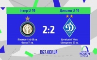 Юнацька ліга УЄФА. «Динамо» пропустило двічі за дві хвилини та втратило перемогу над «Інтером»