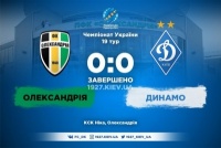 «Динамо» в меншості втратило очки в Олександрії