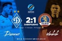«Динамо» забиває два м'ячі за вісім хвилин і вириває перемогу у «Львова»