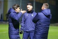 Тренування перед матчем з «Ренном»