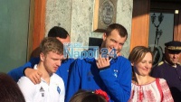 Київські динамівці в Неаполі зустрілися з юними вболівальниками