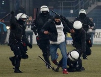 Матч чемпіонату Польщі був перерваний через заворушення