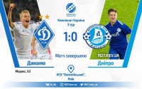 Гол Мораєса приносить перемогу «Динамо» над «Дніпром» - 1:0
