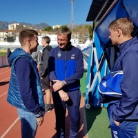 Наставник молодіжної збірної України відвідав матч «Динамо» з «Естерсундом»