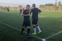 Разом з першою командою «Чорноморця» тренується 14-річний півзахисник