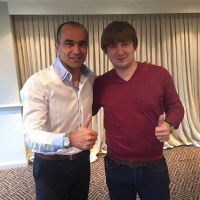 Вадим Шаблій зустрівся з тренером «Евертона»