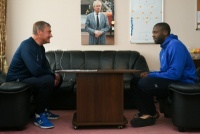 «Приїхав підписувати контракт із «Динамо», – Яя Туре пожартував про мету візиту до Києва 