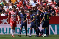 «Жирона» із українцями у складі розгромно програла «Атлетіко»