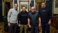 Андрій Шевченко, Усик та астронавт Келлі провели зустріч у Києві з президентом України