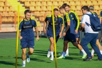 Збірна України в повному складі провела передматчеве тренування в Єревані