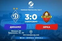 Два різних тайми. «Динамо» — «Зірка»: 3:0