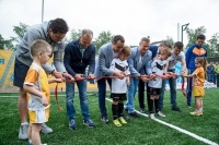 ФФУ та КМДА подарували Києву до Дня міста нові футбольні майданчики