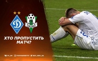 «Динамо» - «Яблонєц»: травми та дискваліфікації