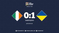Україна з експериментальним складом дотиснула Ірландію завдяки голу Циганкова 