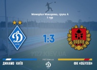 Меморіал Макарова. «Динамо-2» зазнає поразки від ФК «Обухів»
