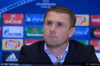 Післяматчева прес-конференція Сергія Реброва