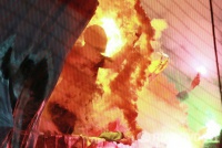 Вболівальники «Спартака» спалили прапори Туреччини