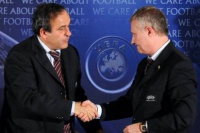 Президент УЄФА привітав Григорія Суркіса!