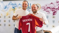 Шевченко підписав меморандум про співпрацю з Латвійською федерацією футболу та відвідає матч збірної України