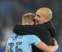 Гвардіола: «Зінченка люблять, він завжди посміхається. У першому таймі він зіграв вище всяких похвал»
