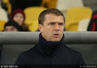 Ребров – игрокам «Олимпика»: «Очки берутся не на футбольном поле, тренировка – ваши очки»