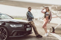 Олег Гусєв взяв участь у спецпроекті «Випробування швидкістю з Audi RS»