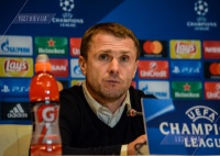 Післяматчева прес-конференція Сергія Реброва