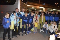 Українці влаштували «Динамо» гарячий прийом у Греції