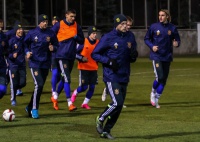 ​Фотозвіт з відкритого тренування збірної України