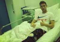 Піварич показав, як «тренується» на милицях