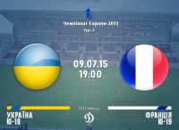 ЧЄ-2015 (U-19). Україна - Франція. Стартові склади. LIVE 