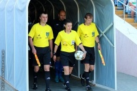 Катерина Монзуль — головний арбітр матчу «Динамо» - «Сталь»