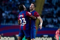 «Барселона», пропустивши на 18 секунді, здобула важку перемогу – Лєвандовскі вперше за два місяці забив в Ла Лізі