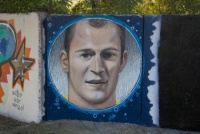 У Дніпрі замалювали мурал з портретом Зозулі