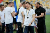 Руслан Ротань: «Перед фінальною грою просив хлопців, щоб трофей турніру Лобановського залишився в Україні»
