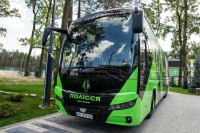 ​Житомирське «Полісся» оновило дизайн клубного автобуса до нового сезону