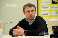 Післяматчева прес-конференція Сергія Реброва