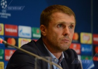 Післяматчева прес-конференція Сергія Реброва