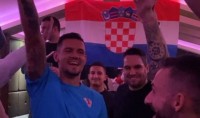 Зірка збірної Хорватії кидав «зіґу» на вечірці на честь третього місця на ЧС-2022